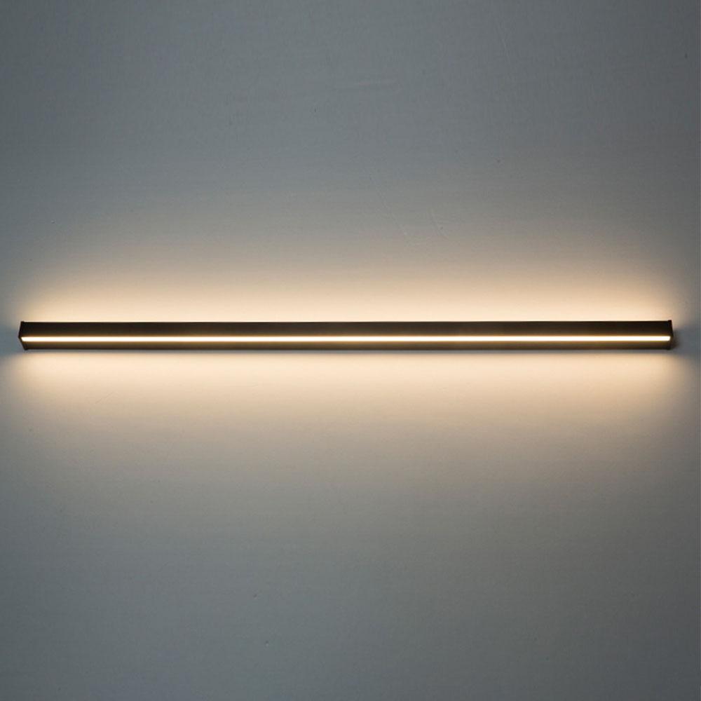 Long LED Linear Lights Dimmable RGB Black Minimalist Wall Lights - Lamp Outdoor
