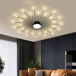Wesley Modern Home Decoration Fireworks LED Ceiling Light - Lamp Outdoor