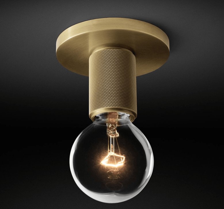 Simple Style Flush Mount Light - Lamp Outdoor