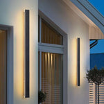 Black Long LED Linear Lights Wall Lights Outdoor LED Lighting - Lamp Outdoor