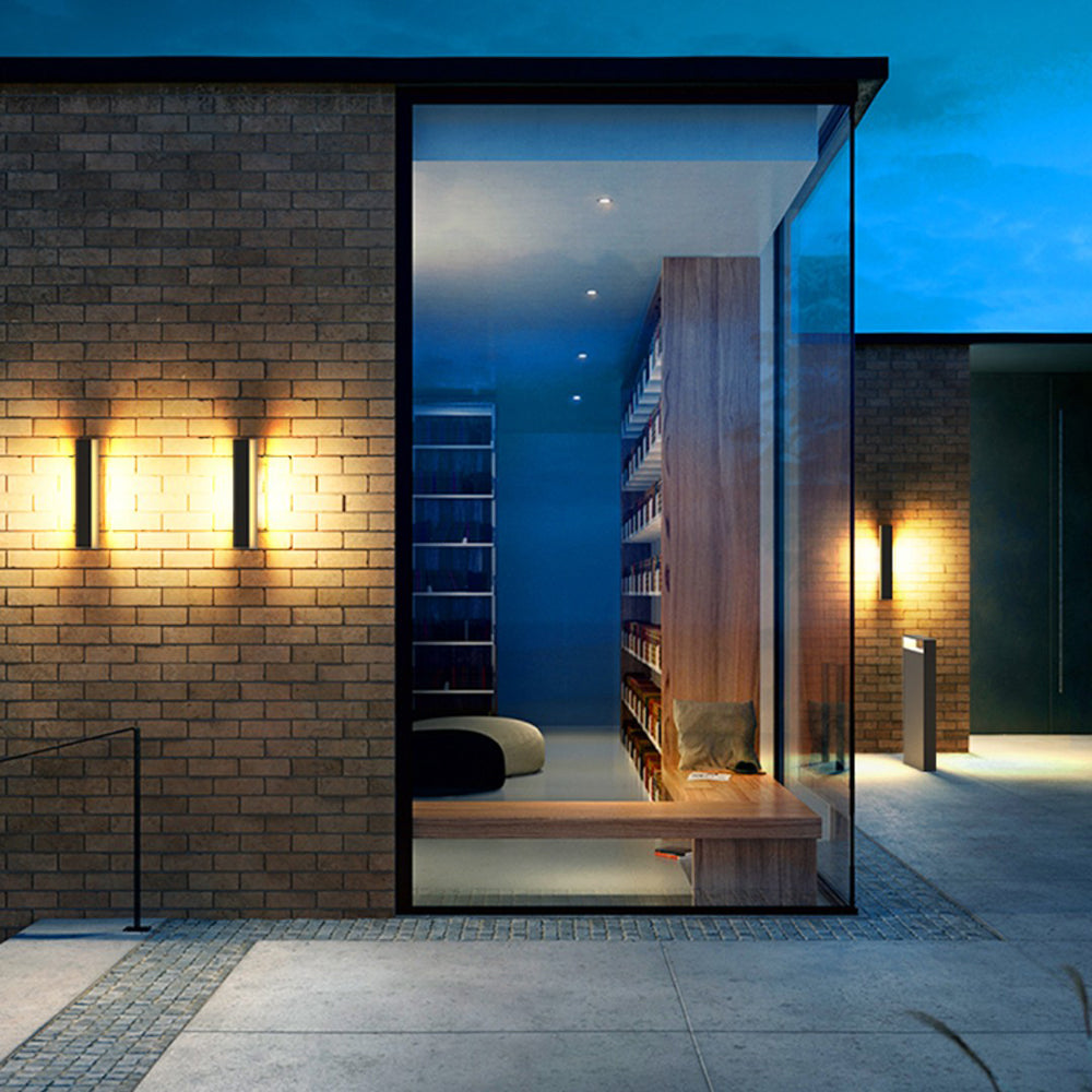 Ray Modern Hollow Metal Acrylic Outdoor Wall Lamp - Lamp Outdoor