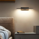Struve Rotatable Wall Lamp for Bedroom, Black/White - Lamp Outdoor