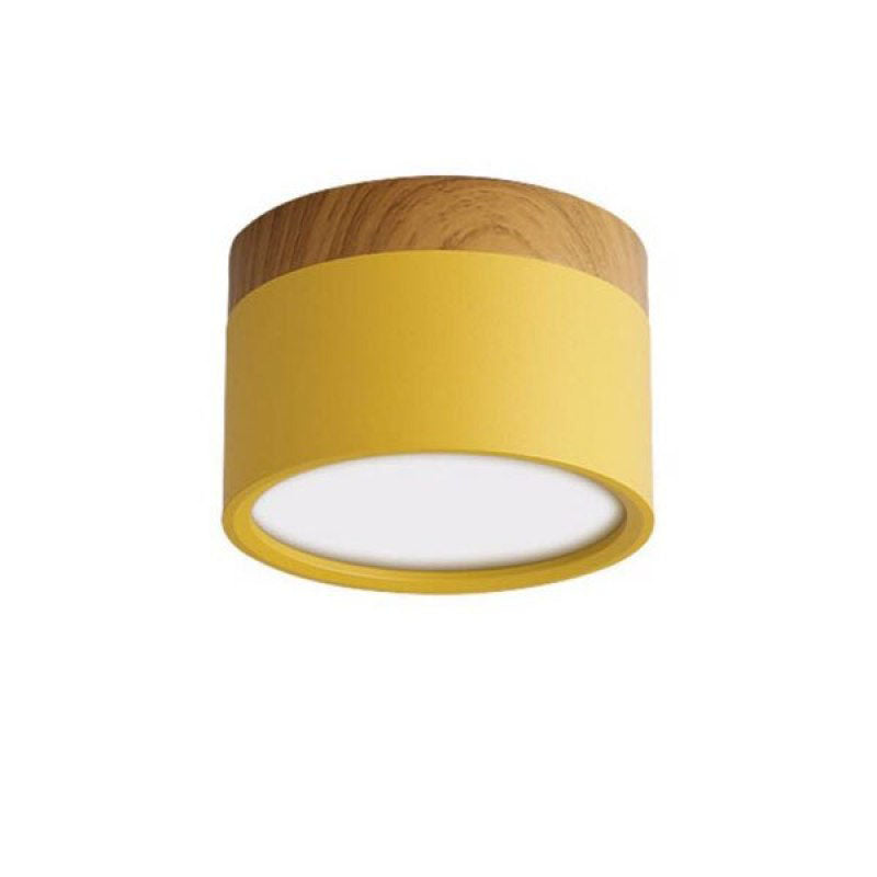 Jojo Cylindrical Flush Mount Ceiling Light - Lamp Outdoor