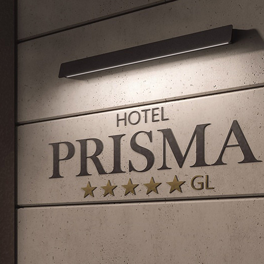 Ray Industrial Linear Metal Outdoor Wall Lamp - Lamp Outdoor