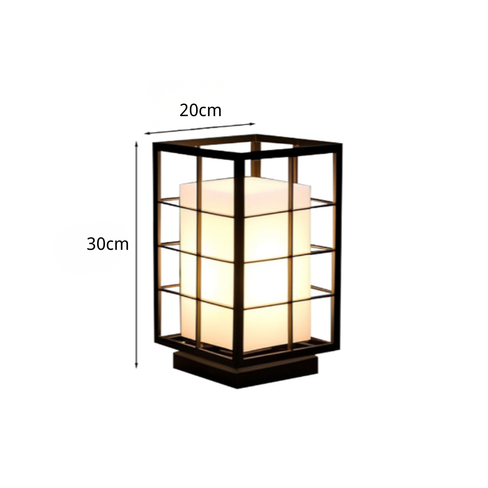 Blac Modern Unique Stainless Steel Outdoor Floor Lamp