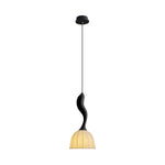 Colire Creativity Twisted Metal Wood Pendant Light - Lamp Outdoor