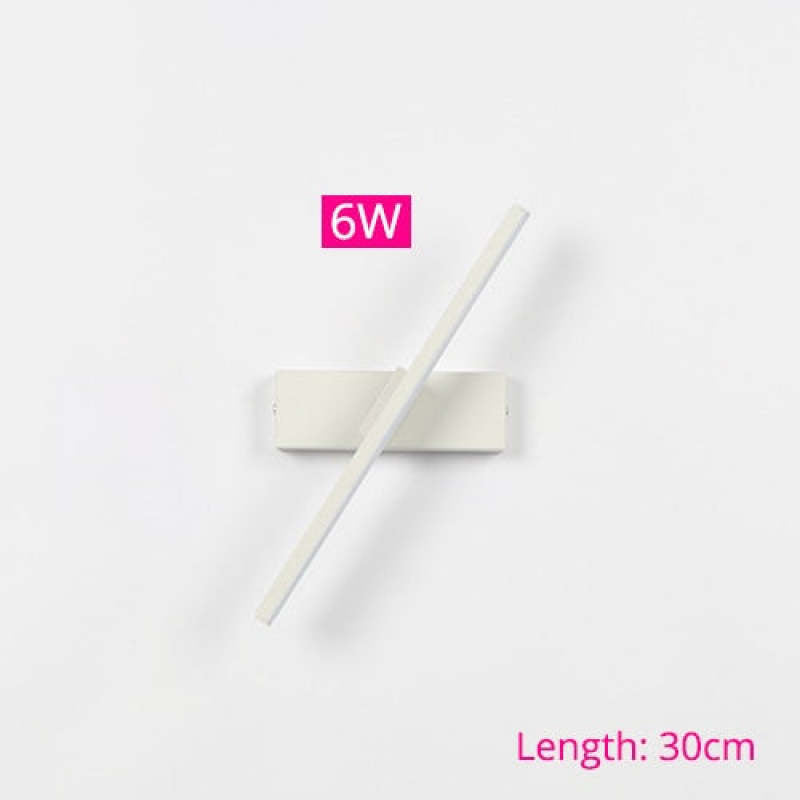Struve Rotatable Wall Lamp for Bedroom, Black/White - Lamp Outdoor