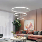 Zin Modern Ring Pendant Light, 2/3/4 Rings - Lamp Outdoor