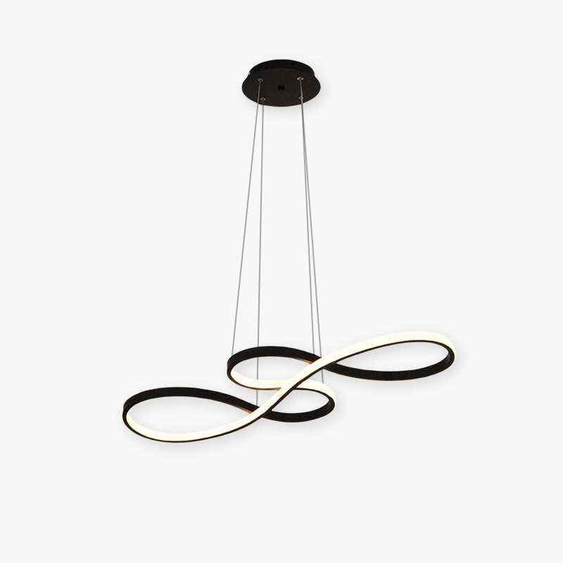 Durell Musical Note Pendant Light, Black & Gold - Lamp Outdoor