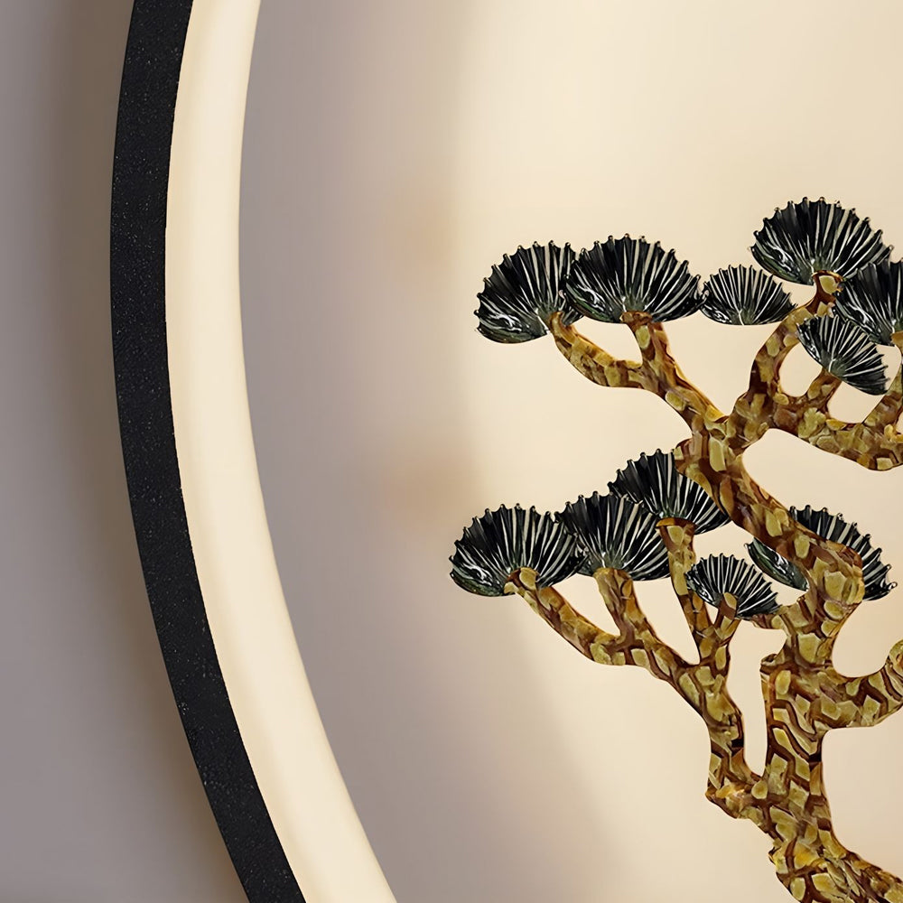 Waterproof Chinese Greeting Pine Outdoor Wall Light - Lamp Outdoor