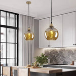 Water Ripple Glass Pendant Lights - Lamp Outdoor