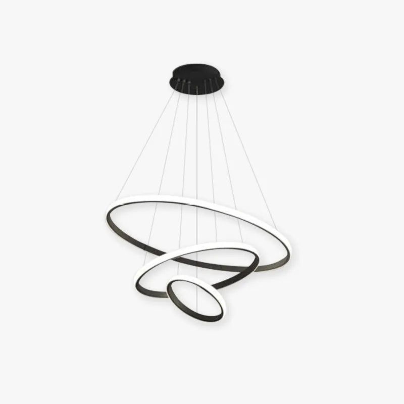 Zin Modern Ring Pendant Light, 2/3/4 Rings - Lamp Outdoor