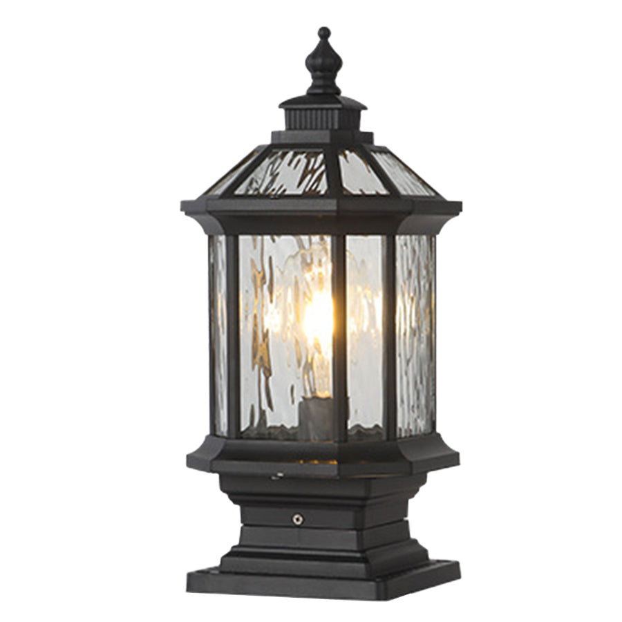 Vintage Lantern Pillar Lights European-style - Lamp Outdoor