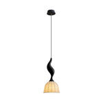 Colire Creativity Twisted Metal Wood Pendant Light - Lamp Outdoor