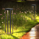 Modern Black Solar Pathway Light Durable & Minimalist Design - Lamp Outdoor