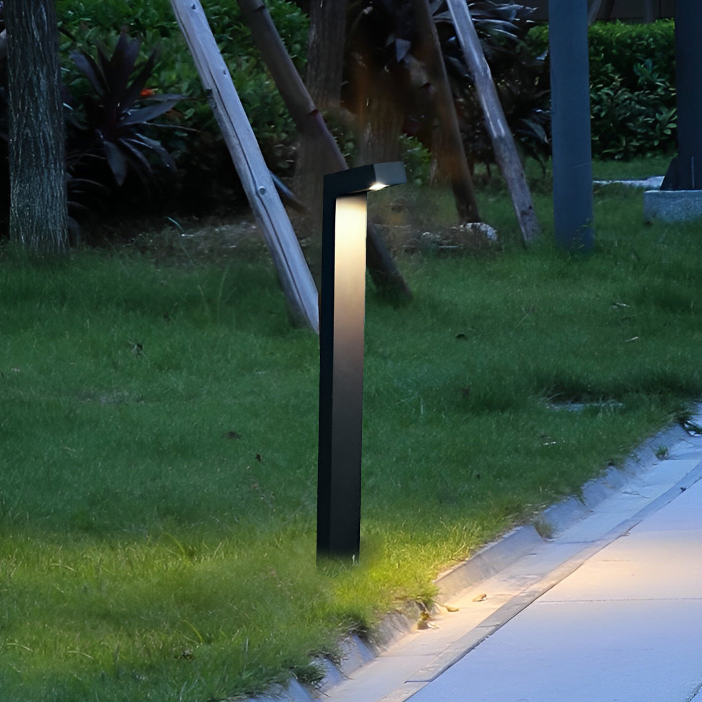 Sleek Black Aluminum Pathway Lights IP65 Waterproof, LED Outdoor Lighting - Lamp Outdoor