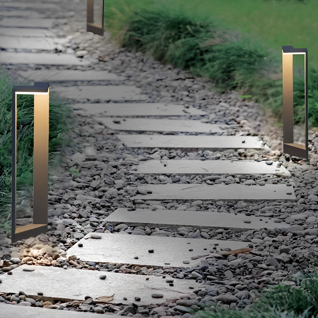 Sleek Linear 12W LED Pathway Light Minimalist Outdoor Landscape Lamp - Lamp Outdoor