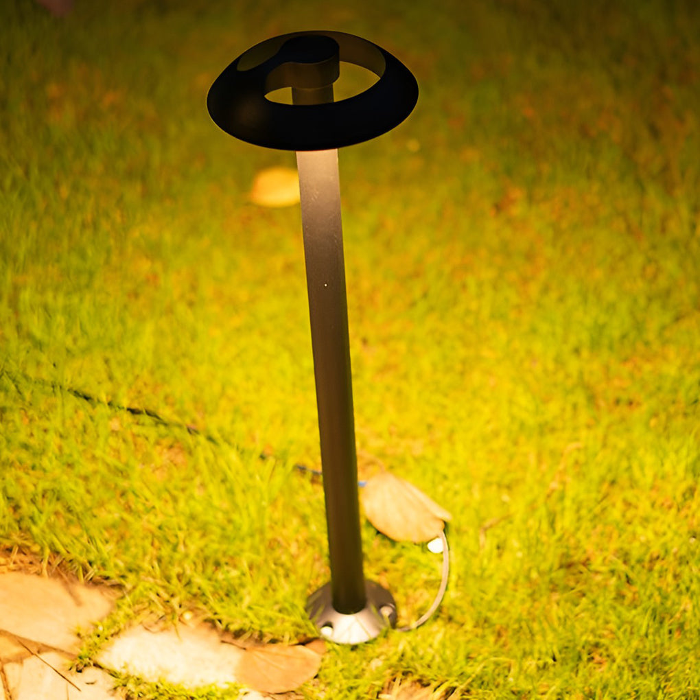 Modern Mushroom LED Path Light Waterproof Outdoor Landscape Post Lamp - Lamp Outdoor