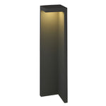 Half-Cut Rectangular Fixture Modern Outdoor Path Light in Gray, LED 4.5W, IP54 Waterproof - Lamp Outdoor