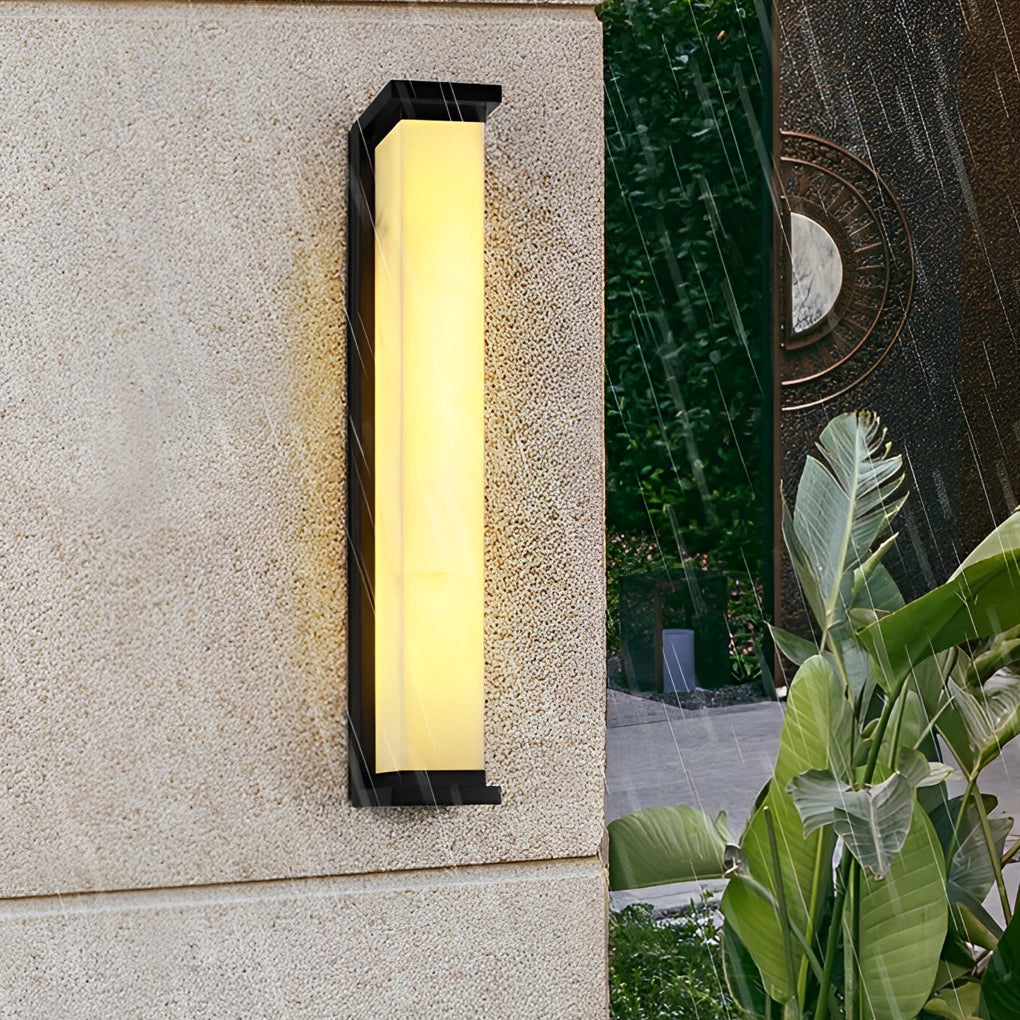 Strip Minimalist Waterproof Stainless Steel Modern Outdoor Wall Lights - Lamp Outdoor