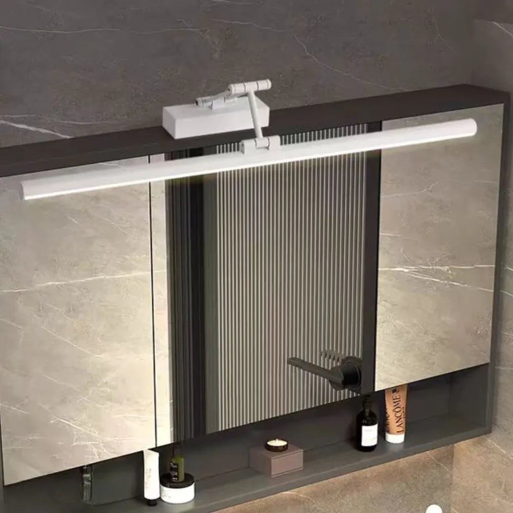 Volo Modern Linear Mirror Front Vanity Metal LED Wall Lamp - Lamp Outdoor