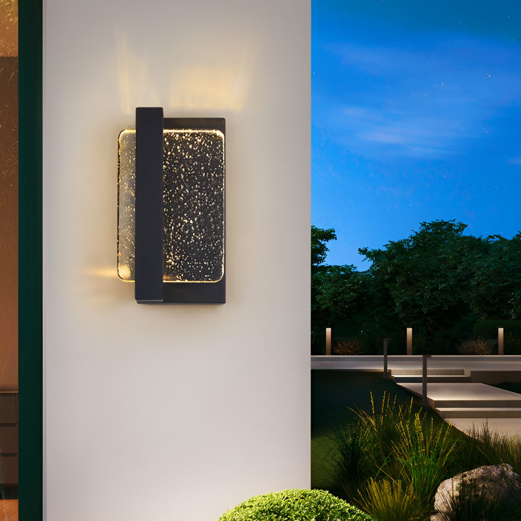 Creative Crystal Waterproof Modern Outdoor Wall Lamp Wall Sconce Lighting - Lamp Outdoor