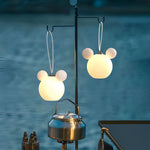 Cartoon 3D Animal Waterproof USB Rechargeable Outdoor Hanging Lights - Lamp Outdoor