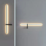 Interlaced Line Strips Waterproof Led Black Modern Outdoor Wall Lights - Lamp Outdoor