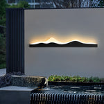 Mountain Scenery Creative Waterproof LED Modern Outdoor Wall Lights - Lamp Outdoor