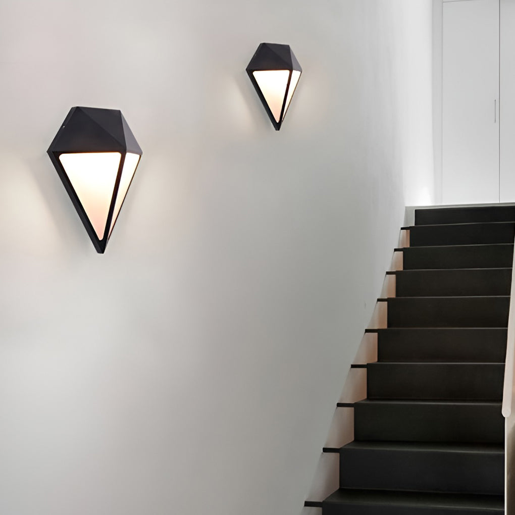 Creative Geometric LED Waterproof Modern Outdoor Wall Lamp Wall Lights Fixture - Lamp Outdoor