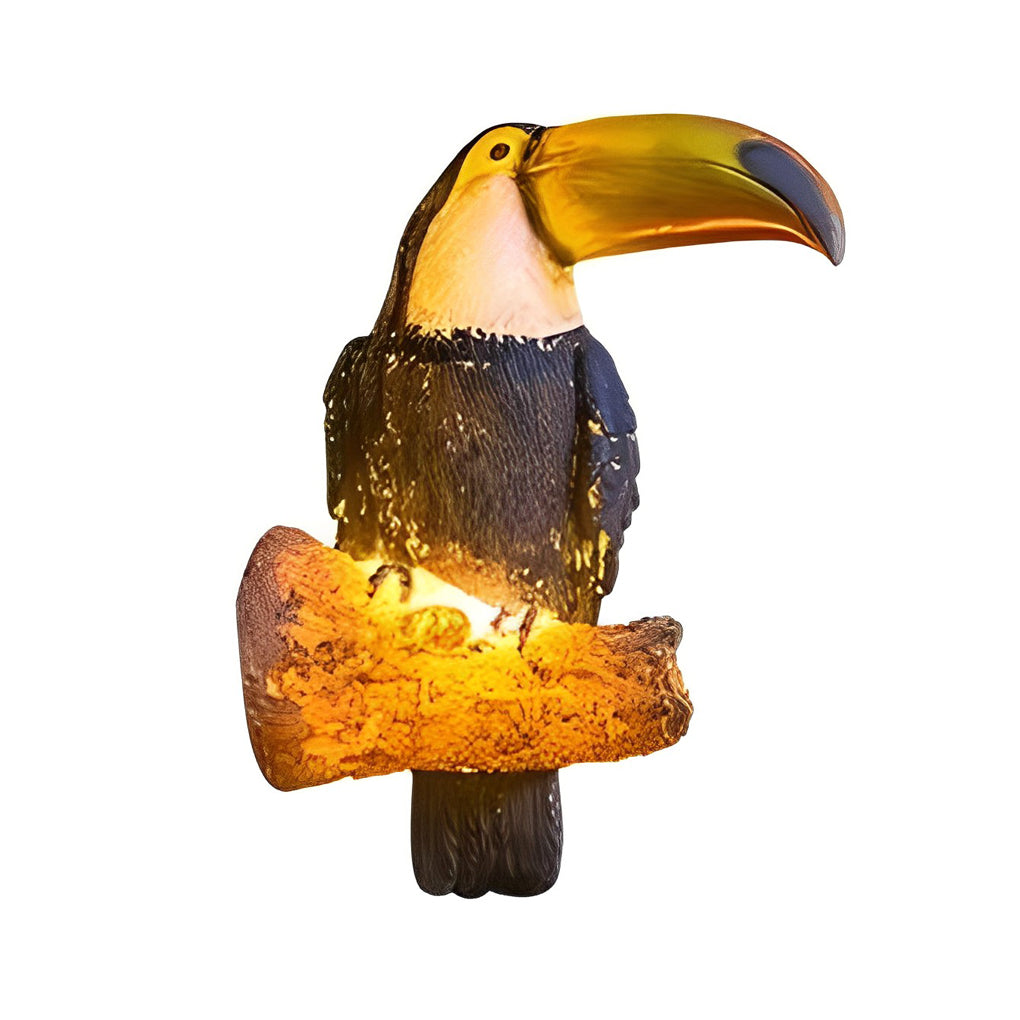 Resin Simulation Animal Parrot Shape 24V LED Waterproof Outdoor Lights - Lamp Outdoor