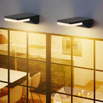 Rectangular Creative LED Waterproof Black Modern Outdoor Wall Sconces Lighting - Lamp Outdoor