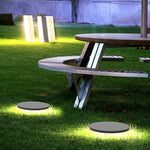 Halo Bottom-Emitting LED Ground Solar Lights Durable & Elegant for Outdoors - Lamp Outdoor