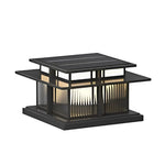 Outdoor IP65 Waterproof LED Modern Solar Post Caps Lights Pillar Light - Lamp Outdoor
