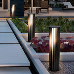 Geometric Black Cage Solar LED Pathway Lights - Lamp Outdoor