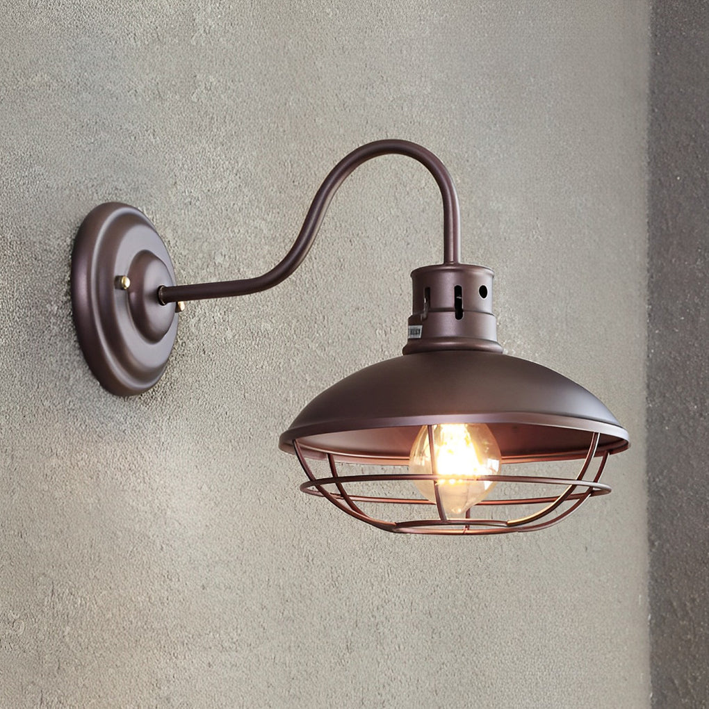 Retro Iron LED Waterproof Industrial Style Outdoor Wall Lights Wall Lamp - Lamp Outdoor