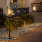 Modern Minimalist Round Stainless Steel Outdoor Light – Wall & Post Installation Options - Lamp Outdoor