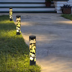 Black Retro Wintersweet Pathway Lights - Lamp Outdoor