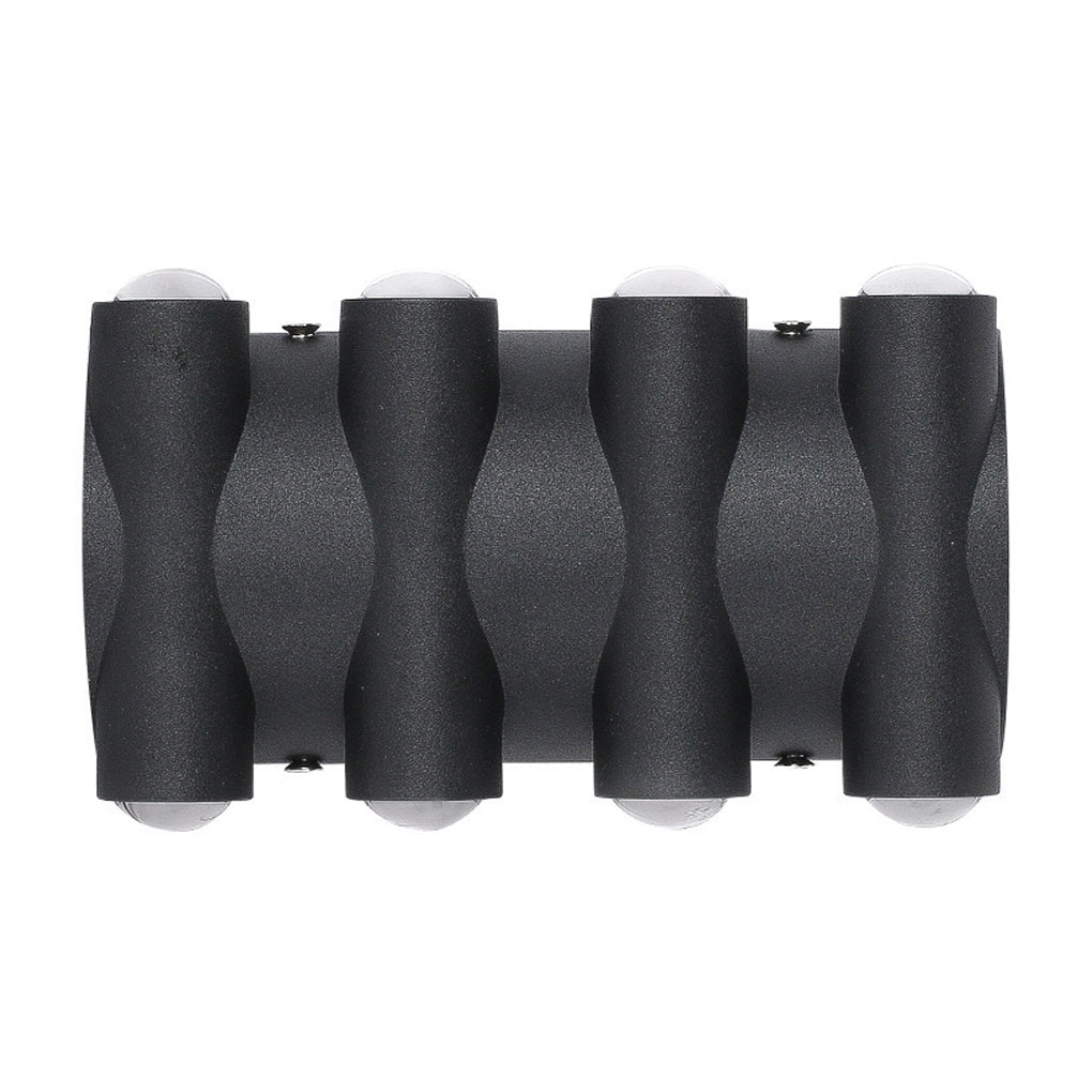 Up and Down Light LED Waterproof Black Modern Wall Washer Light Wall Lamp - Lamp Outdoor