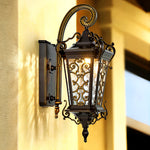 Retro Pattern Outdoor Waterproof European Style Wall Lamp Exterior Lights - Lamp Outdoor
