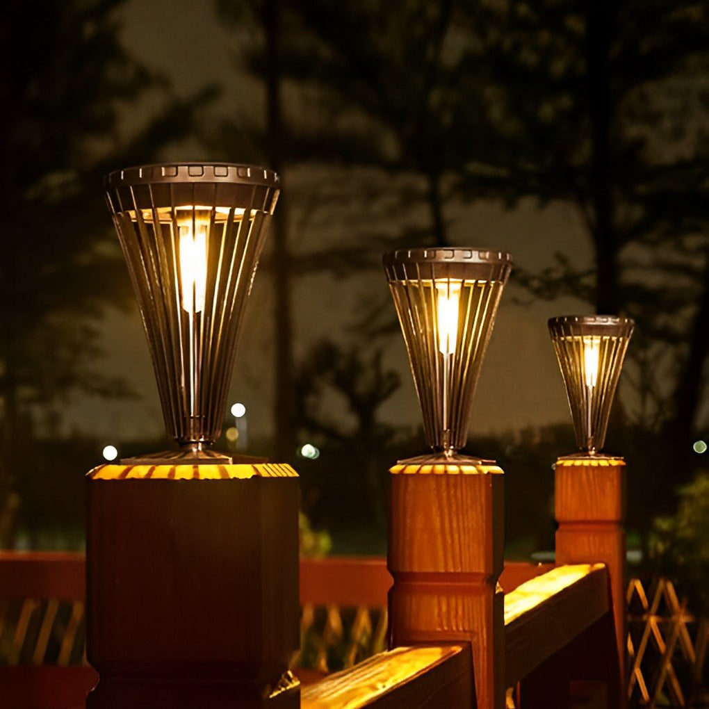 Waterproof Intelligent LED Solar Pathway Lights - Lamp Outdoor