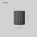 Cora Semi-cylindrical Resin Wall Lamp - Lamp Outdoor