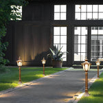 Traditional European-Style LED Outdoor Pathway Lamp Post - Durable & Waterproof - Lamp Outdoor