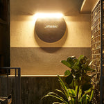 Rectangular Adjustable Waterproof LED Modern Signboard Solar Wall Lamp - Lamp Outdoor