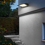 Curved Outdoor Waterproof LED Black Modern Minimalist Wall Lamp Exterior Lighting - Lamp Outdoor