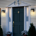 Waterproof LED 10W Crystal Black Modern Outdoor Wall Lamp Exterior Lights - Lamp Outdoor