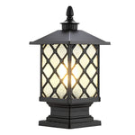 Retro Creative Waterproof Modern Outdoor Fence Post Lights Pillar Lamp - Lamp Outdoor