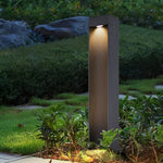 Modern 5W LED Black Outdoor Lawn Light with Open Front & Energy-Efficient - Lamp Outdoor