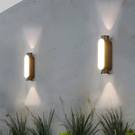 Waterproof LED Up and Down Lights Black Modern Outdoor Wall Sconce Lighting - Lamp Outdoor