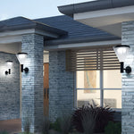 Geometric Waterproof LED Modern Outdoor Plug in Wall Lamp Wall Sconce Lighting - Lamp Outdoor